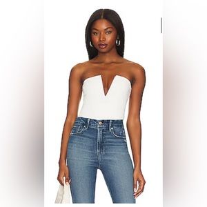 Good American Lightweight Scuba Deep V Bodysuit New